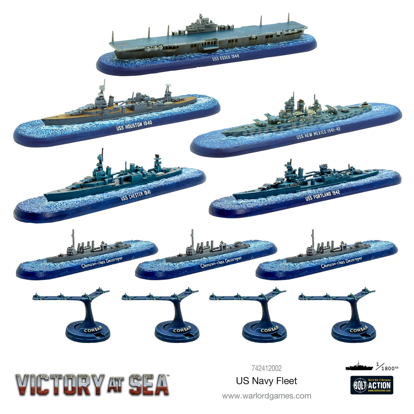 Victory at Sea: US Navy - US Navy fleet