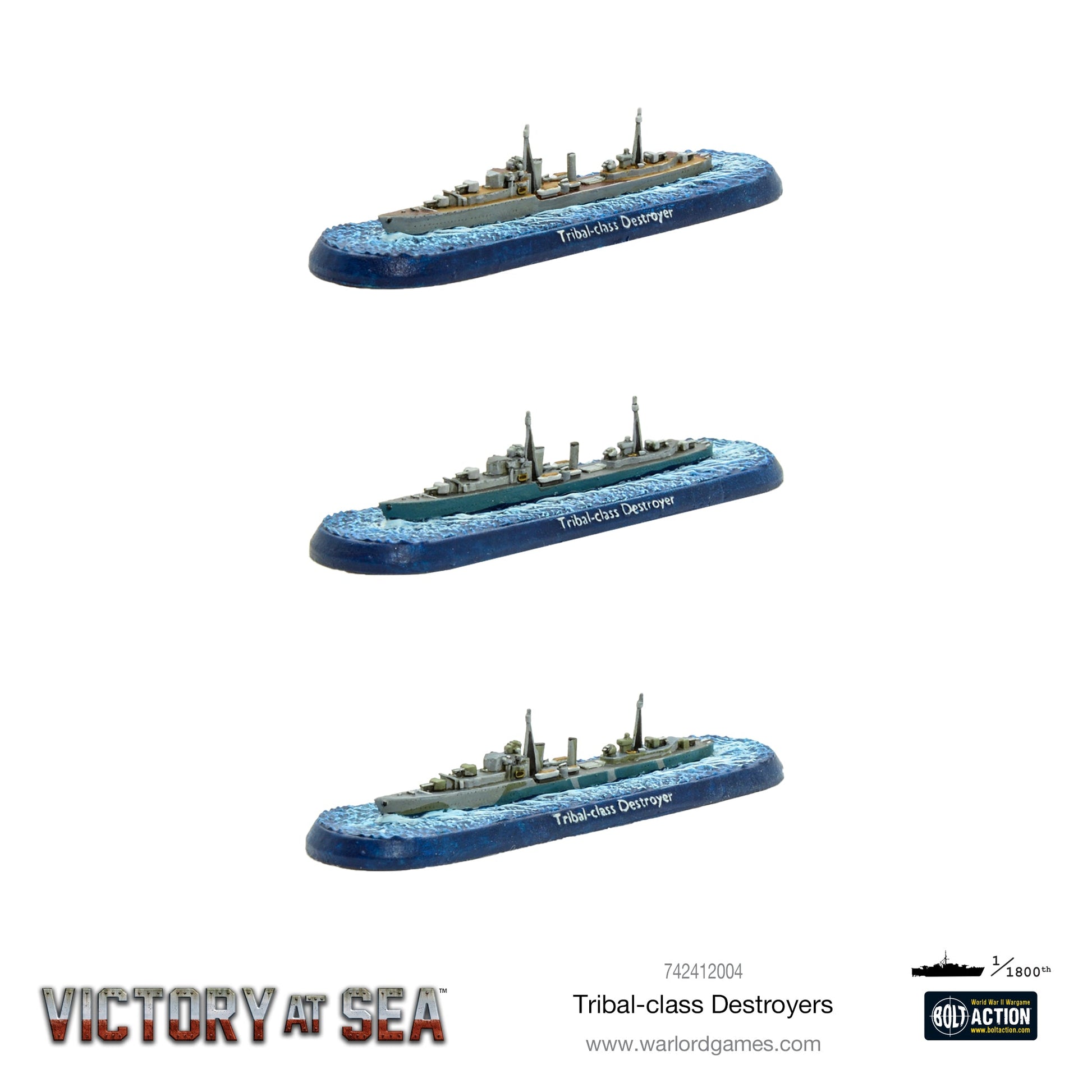 Bolt Action: Tribal-class destroyers