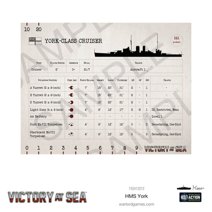 Victory at Sea: Royal Navy - HMS York