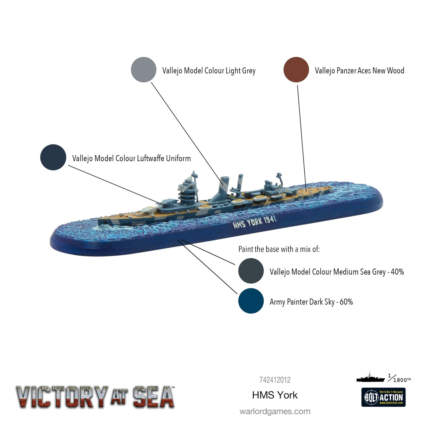 Victory at Sea: Royal Navy - HMS York