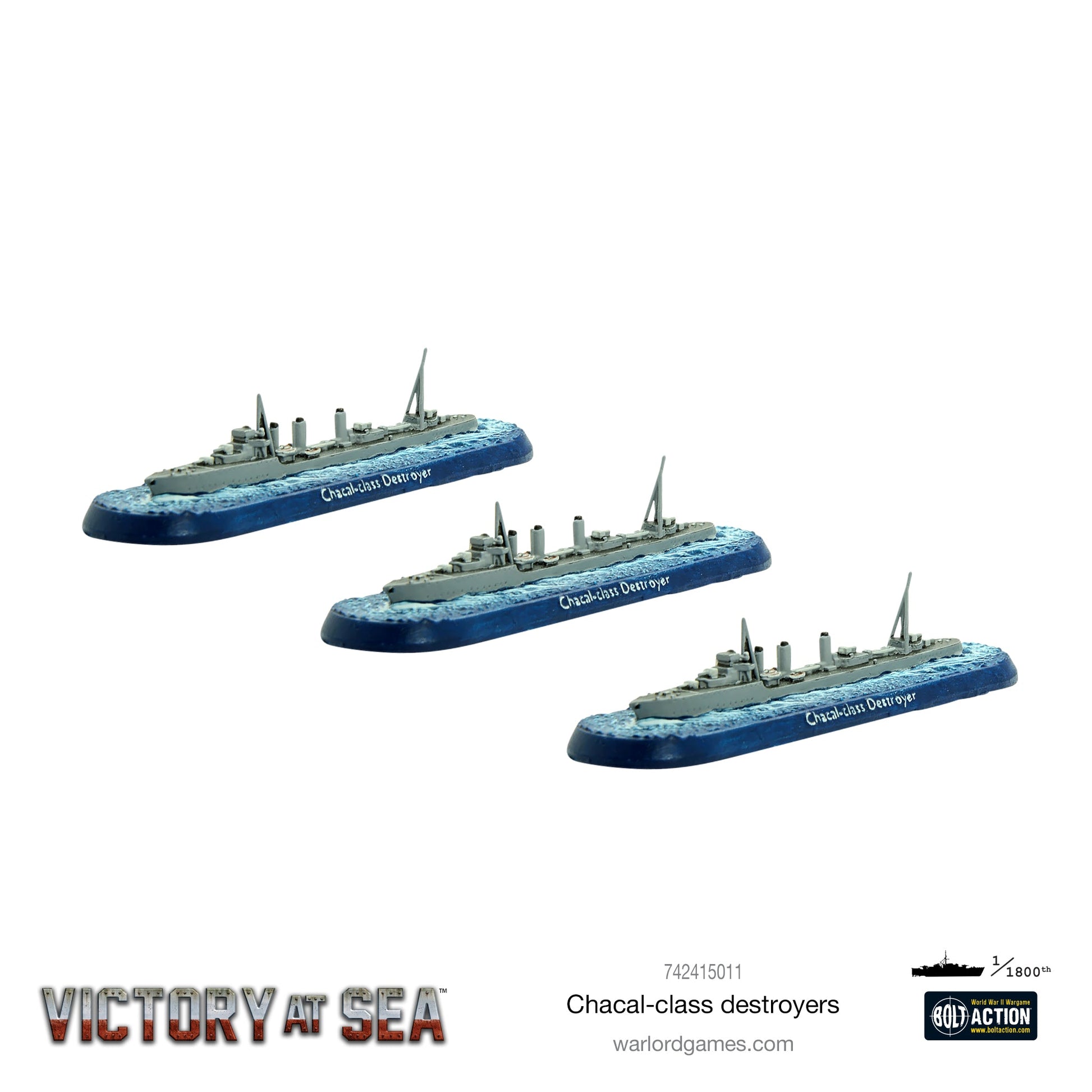 Victory at Sea: Marine Nationale - Chacal-class destroyers