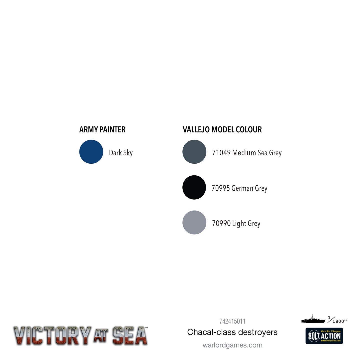 Victory at Sea: Marine Nationale - Chacal-class destroyers