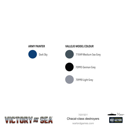 Victory at Sea: Marine Nationale - Chacal-class destroyers