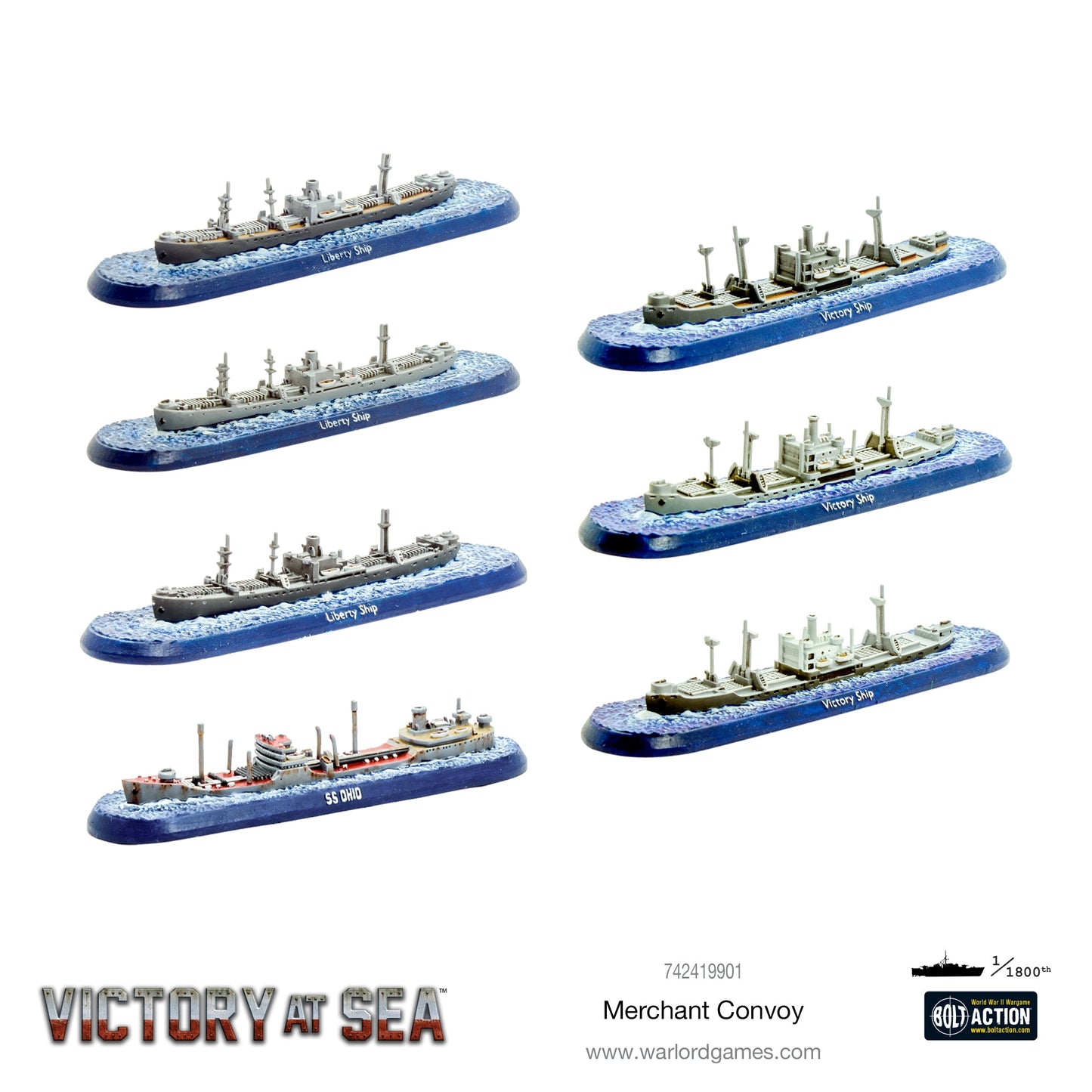 Victory at Sea: Merchant Vessels - Merchant Convoy