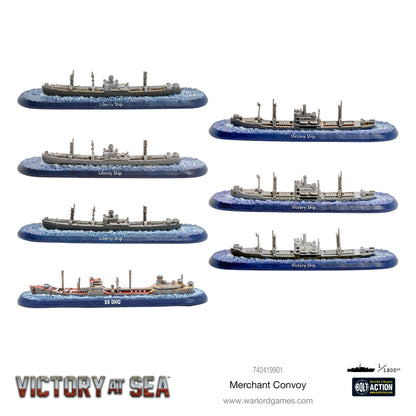 Victory at Sea: Merchant Vessels - Merchant Convoy