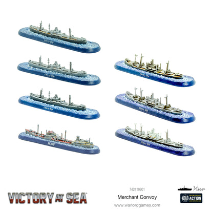 Victory at Sea: Merchant Vessels - Merchant Convoy