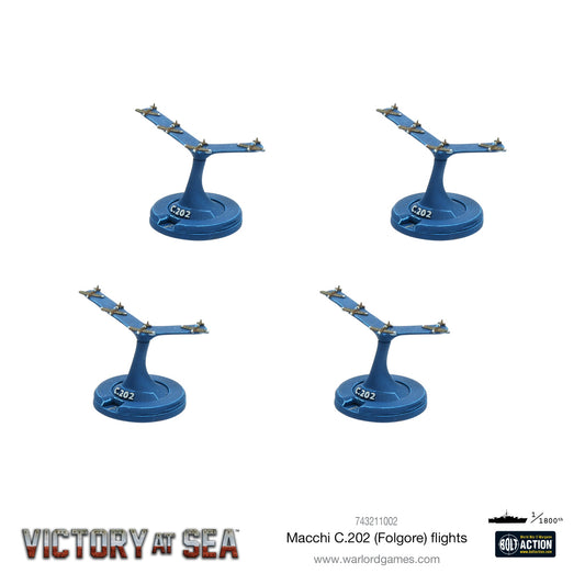 Victory at Sea: Regia Marina - Macchi C.202 Folgore flights