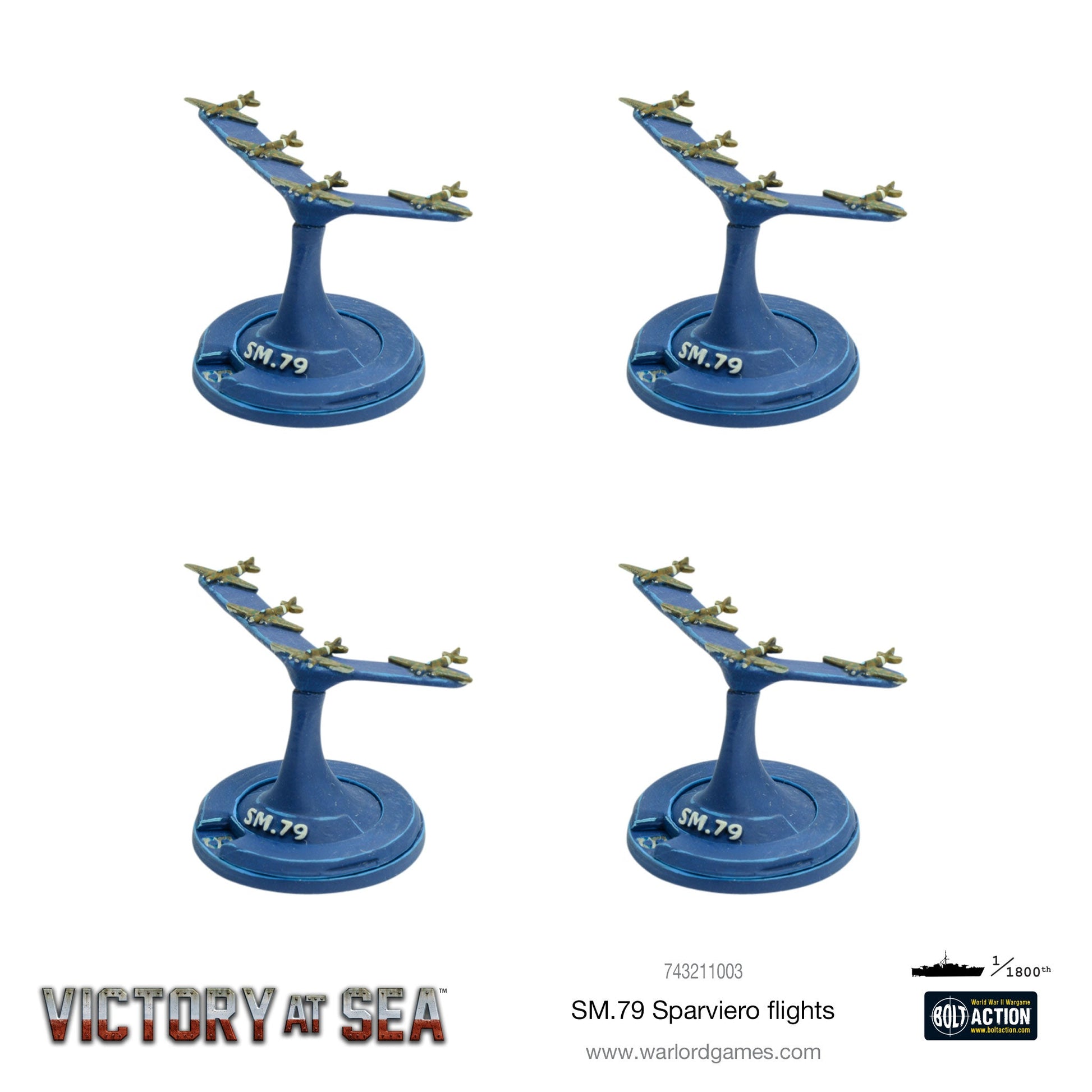 Victory at Sea: Regia Marina - SM.79 Sparviero flights