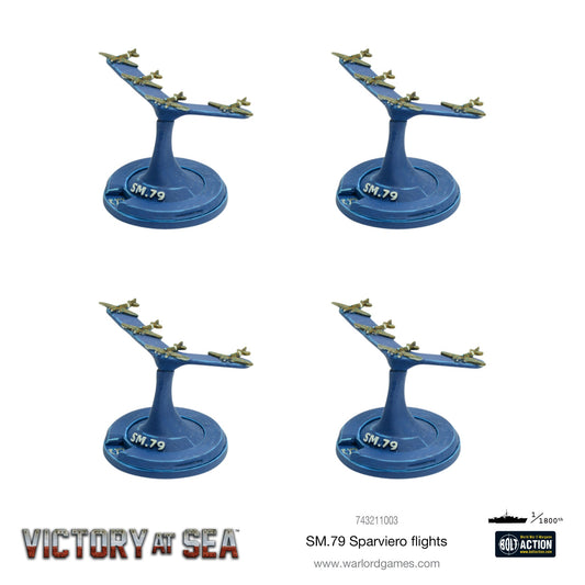 Victory at Sea: Regia Marina - SM.79 Sparviero flights