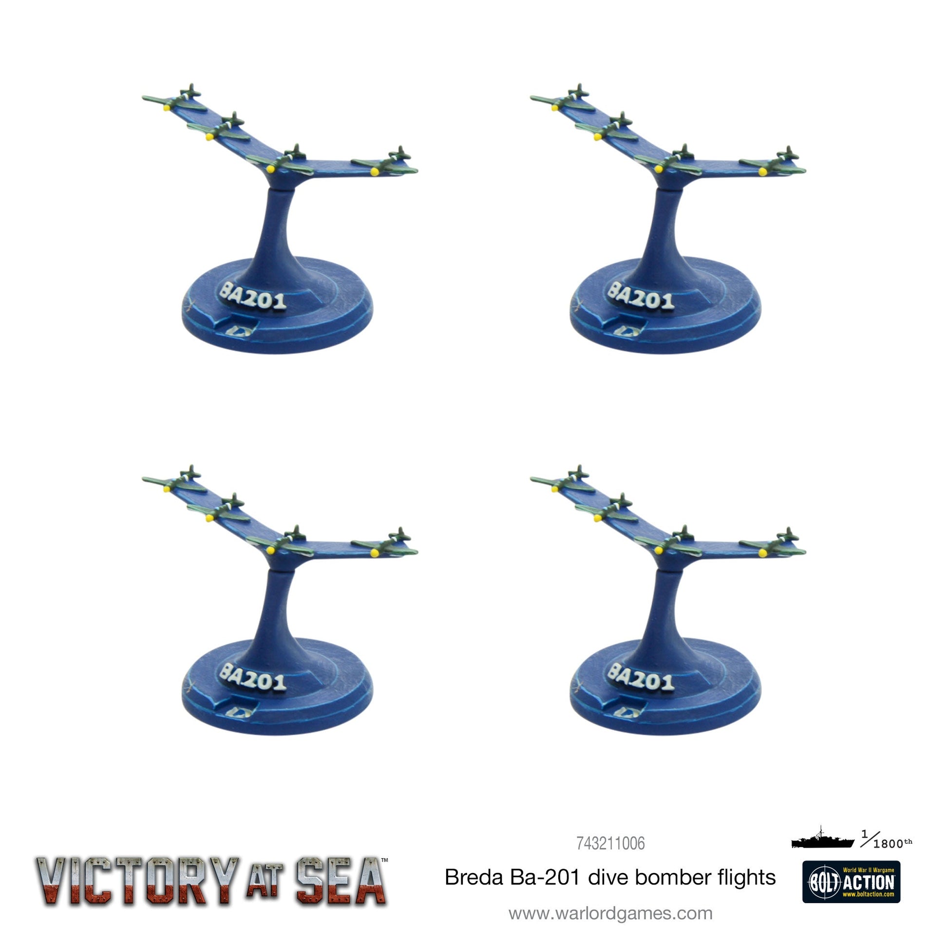 Victory at Sea: Regia Marina - Breda Ba.201 dive bomber flights