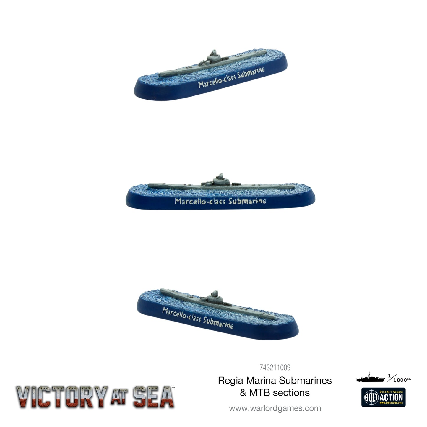 Victory at Sea: Regia Marina - Regia Marina Submarines & MTB sections