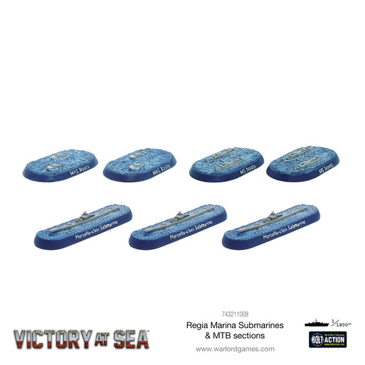 Victory at Sea: Regia Marina - Regia Marina Submarines & MTB sections