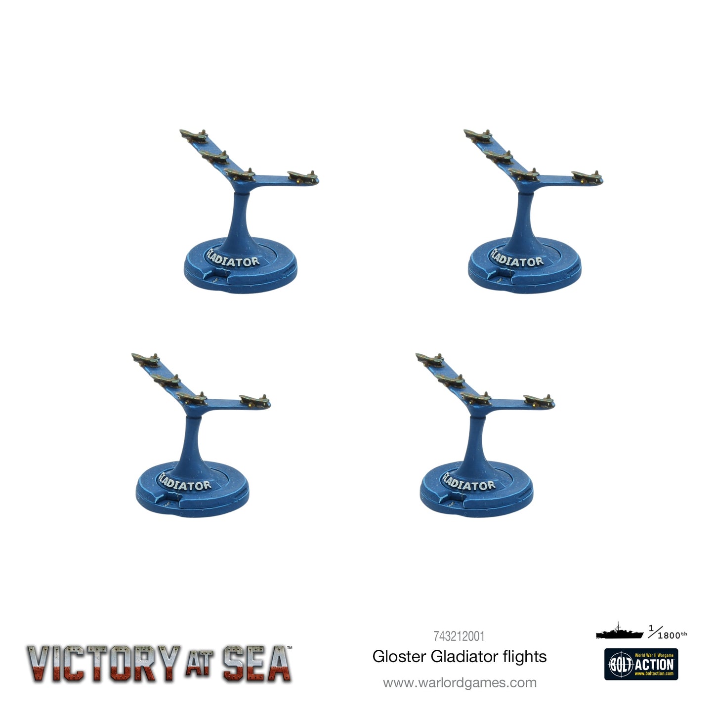 Victory at Sea: Royal Navy - Gloster Gladiator Flights