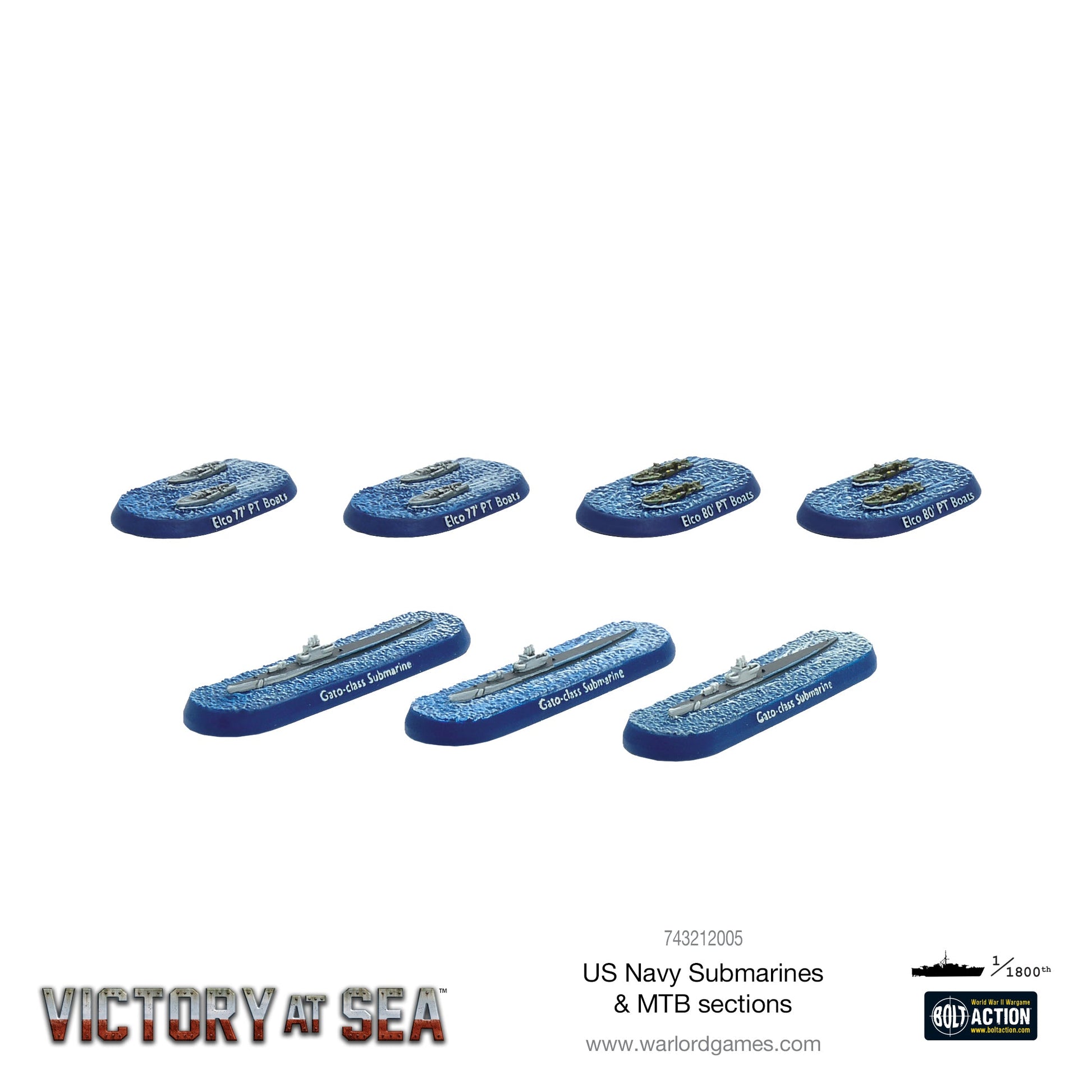 Victory at Sea: US Navy - US Navy Submarines & MTB sections