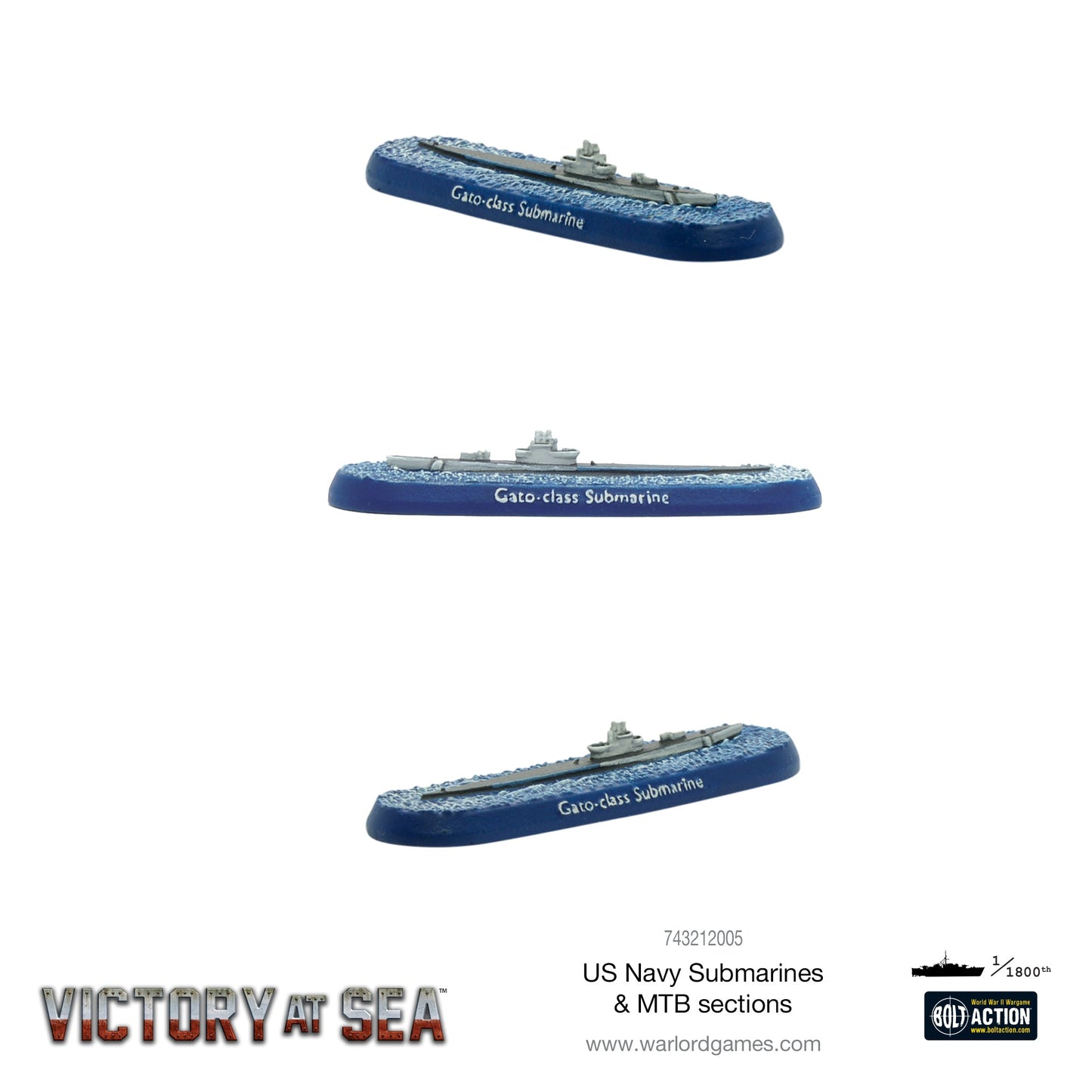 Victory at Sea: US Navy - US Navy Submarines & MTB sections