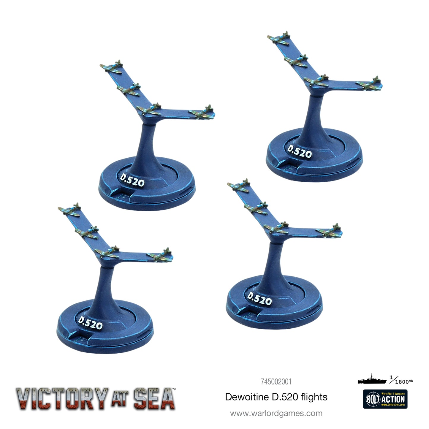 Victory at Sea: Marine Nationale - Dewoitine D.520 flights
