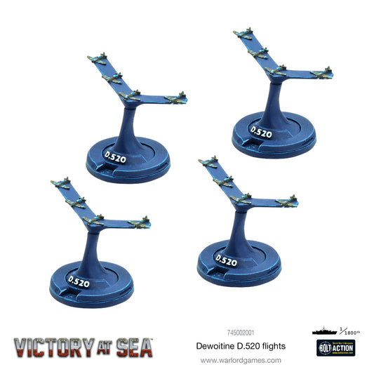 Victory at Sea: Marine Nationale - Dewoitine D.520 flights