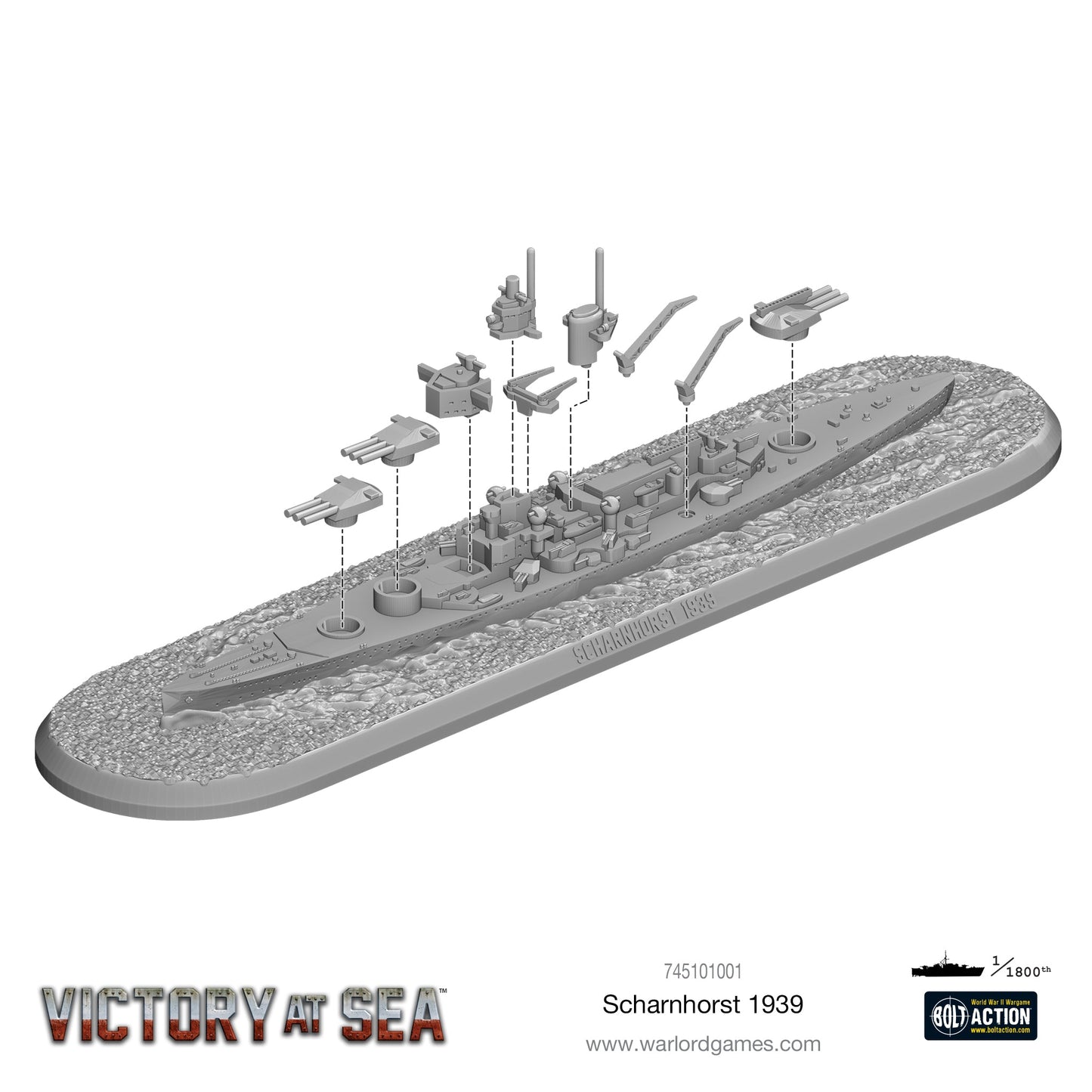 Victory at Sea: Kriegsmarine - Scharnhorst