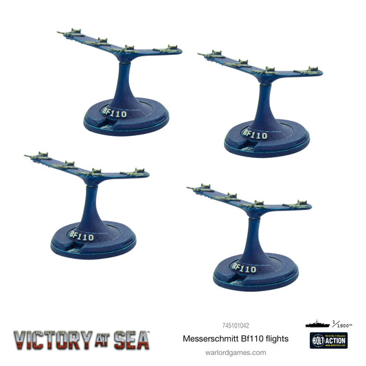 Victory at Sea: Kriegsmarine - Messerschmitt Bf 110 flights