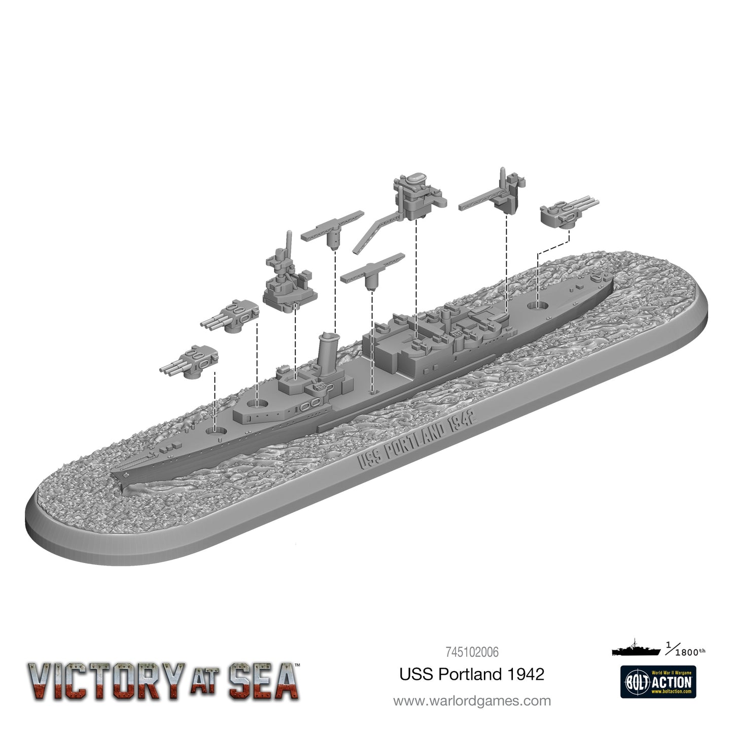 Victory at Sea: US Navy - USS Portland