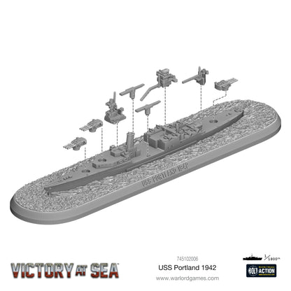Victory at Sea: US Navy - USS Portland