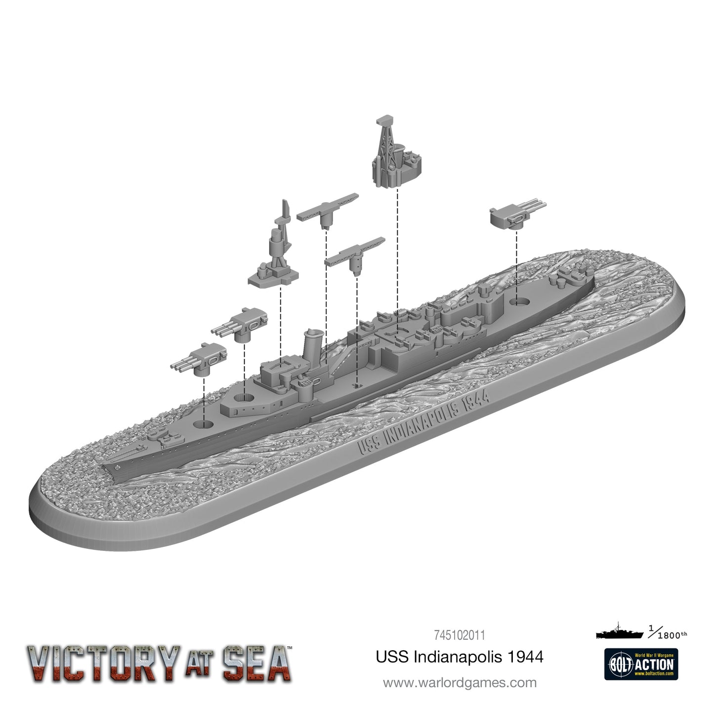 Victory at Sea: US Navy - USS Indianapolis 1944