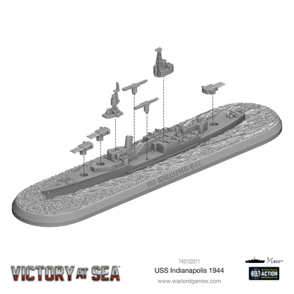 Victory at Sea: US Navy - USS Indianapolis 1944