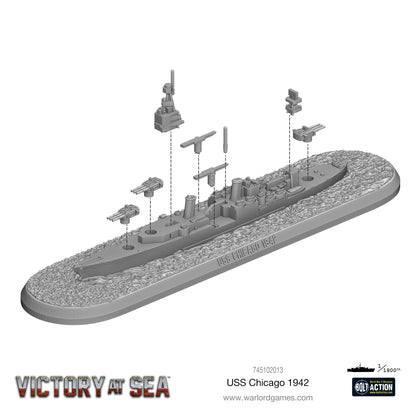 Victory at Sea: US Navy - USS Chicago 1942