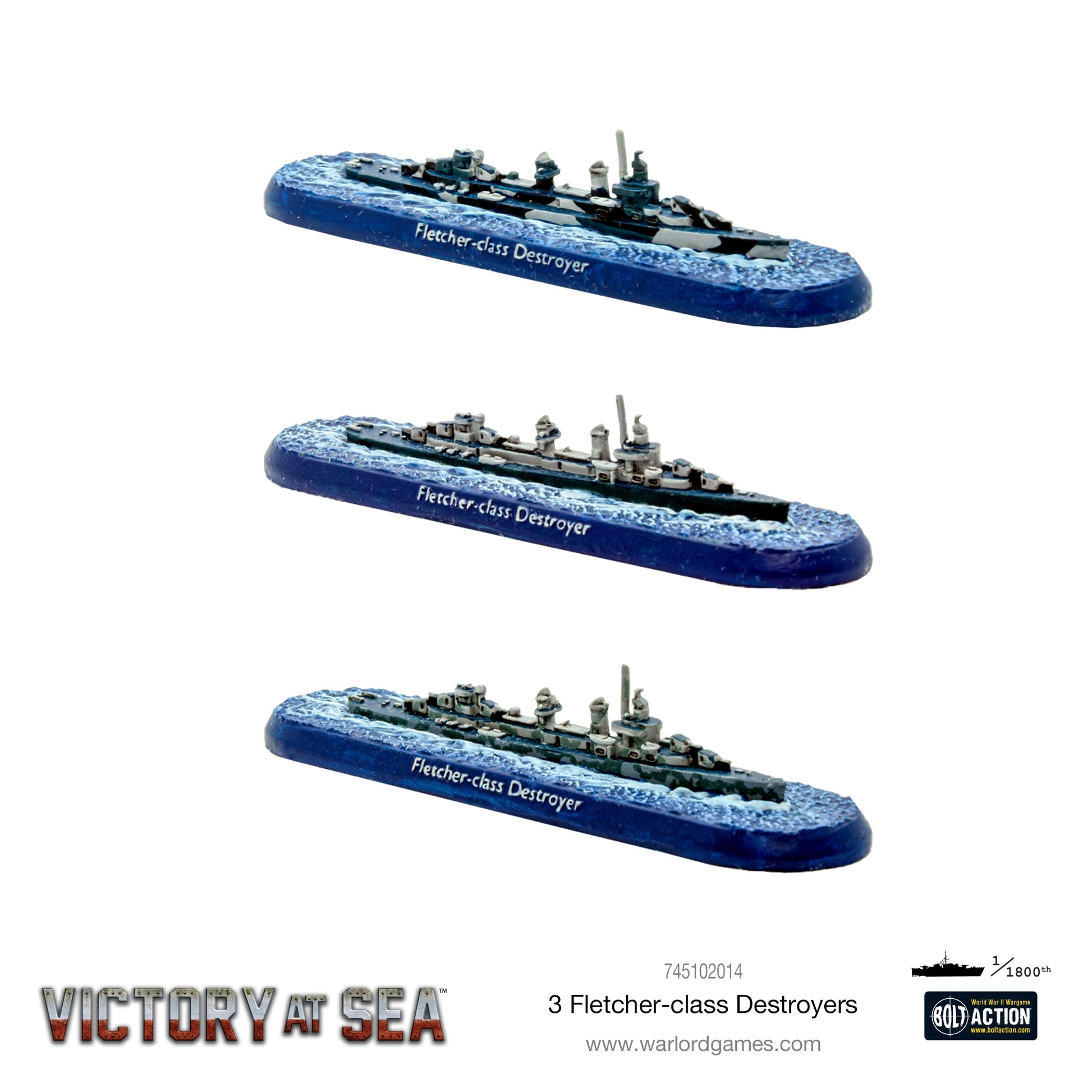 Victory at Sea: US Navy - Fletcher-class Destroyers