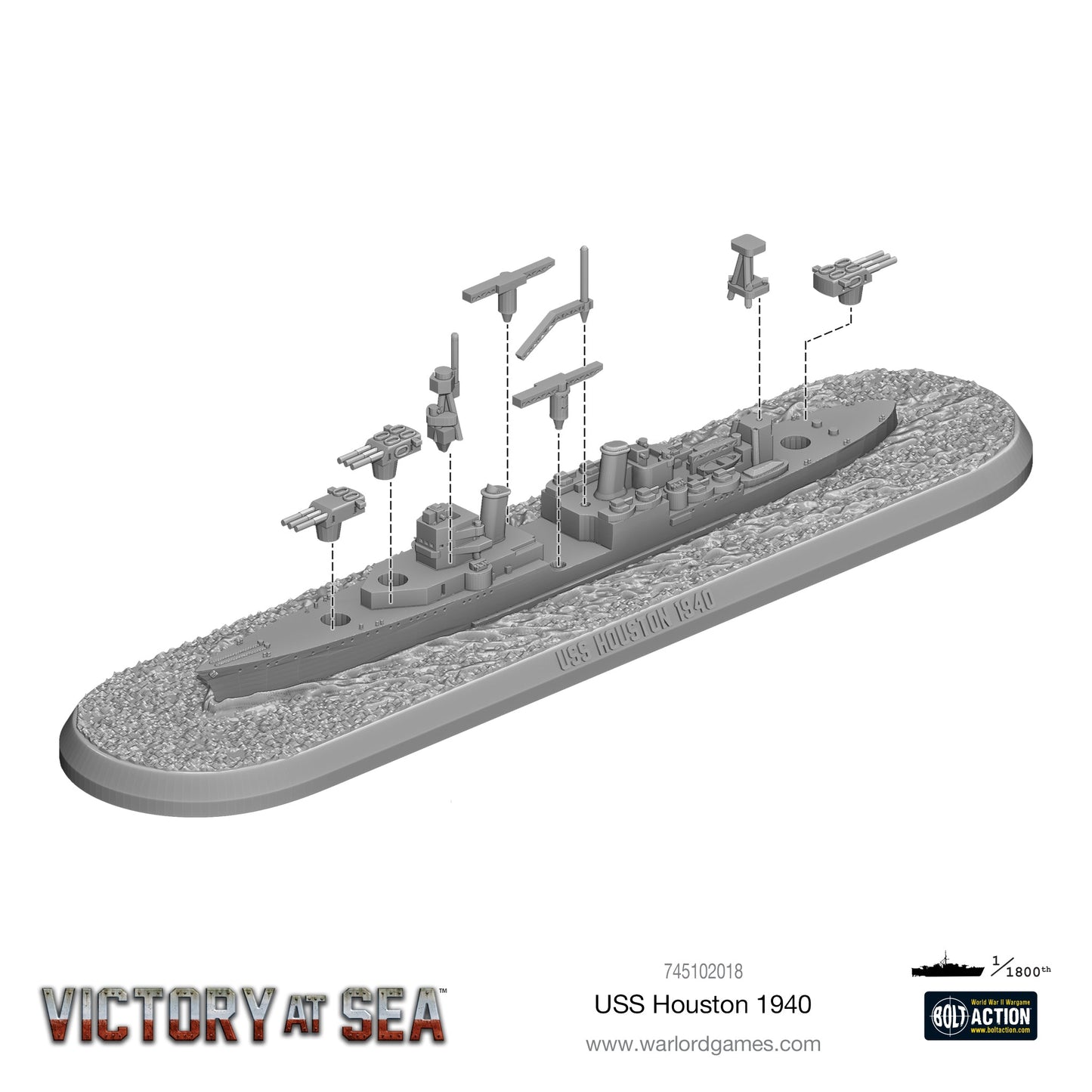 Victory at Sea: US Navy - USS Houston