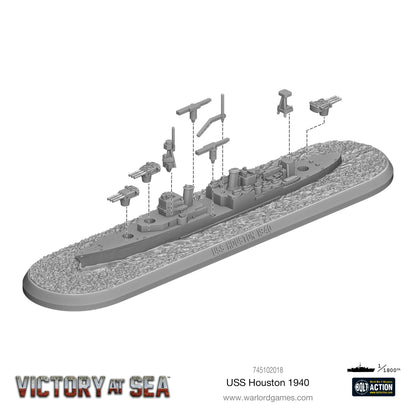 Victory at Sea: US Navy - USS Houston