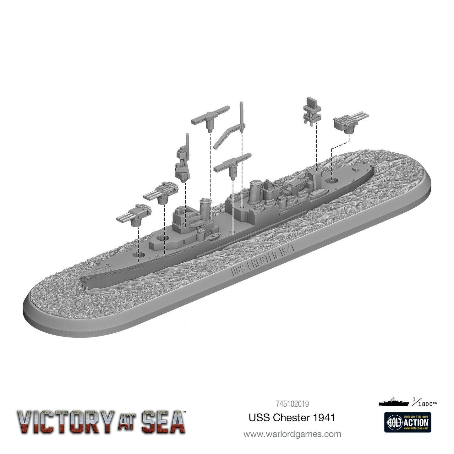 Victory at Sea: US Navy - USS Chester
