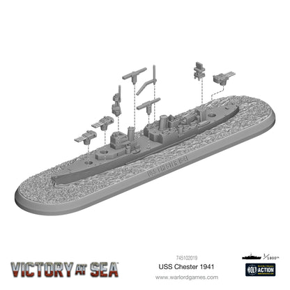 Victory at Sea: US Navy - USS Chester