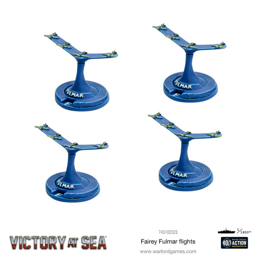 Victory at Sea: Royal Navy - Fairey Fulmar flights