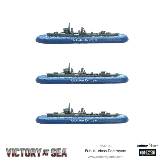 Victory at Sea: Fubuki-class Destroyers