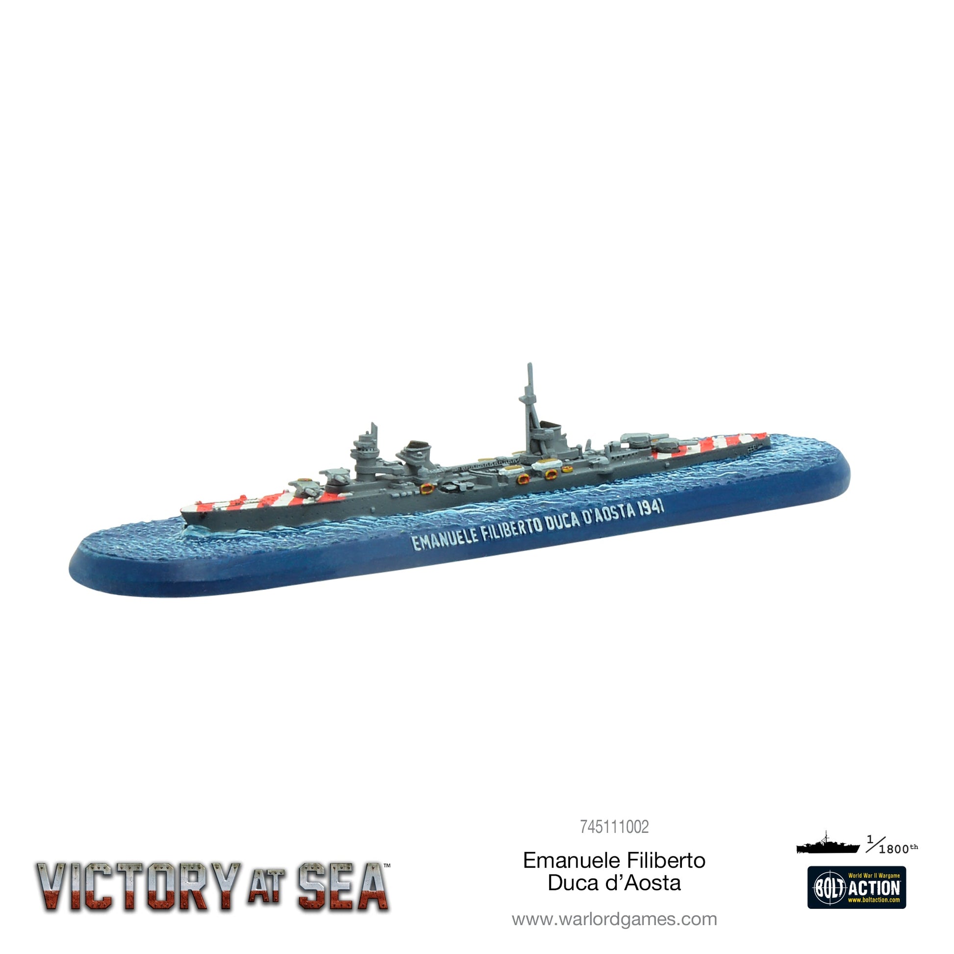 Victory at Sea: Regia Marina - Emanuele Filiberto Duca d’Aosta