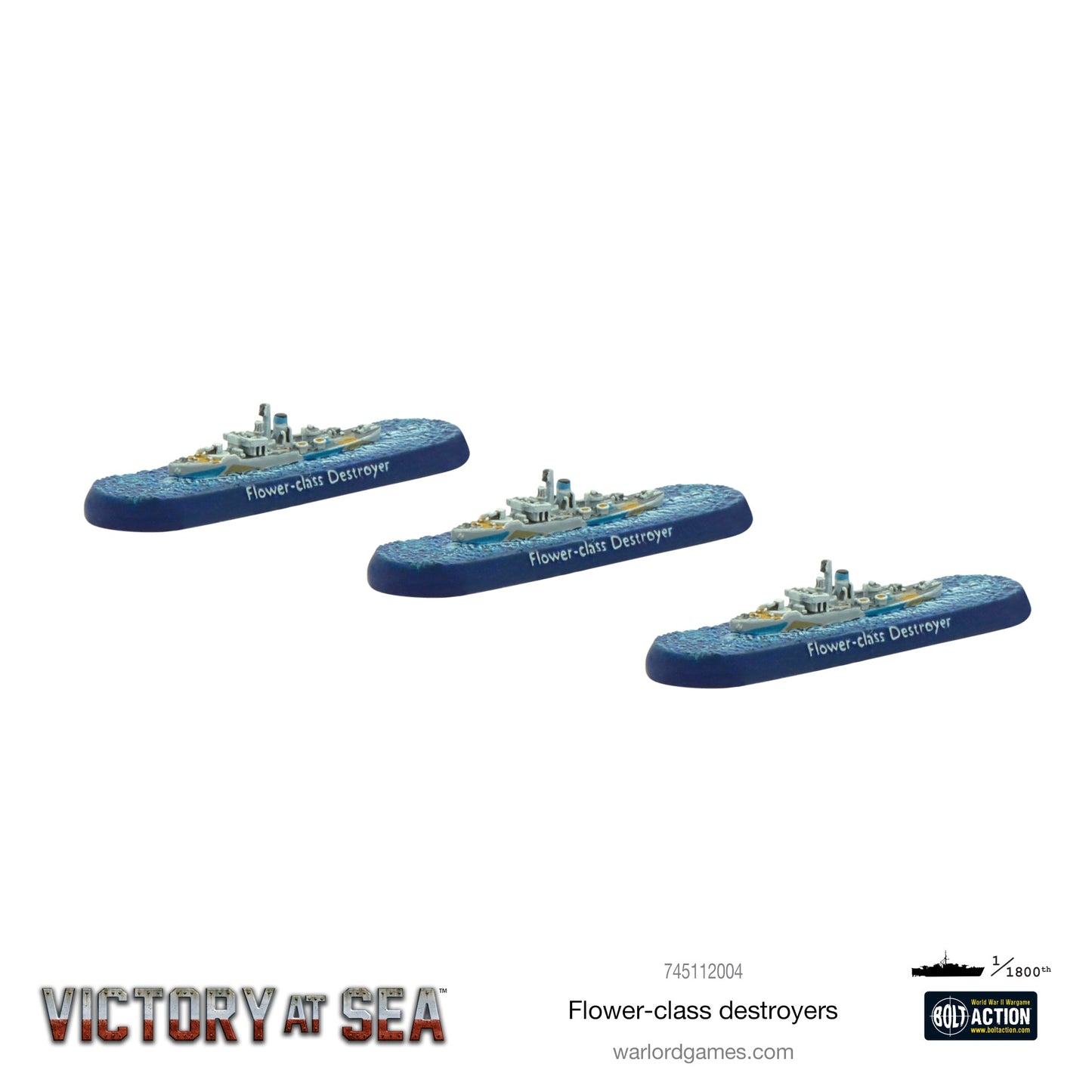 Victory at Sea: Royal Navy - Flower-class destroyers