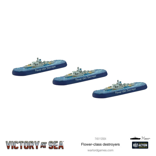 Victory at Sea: Royal Navy - Flower-class destroyers