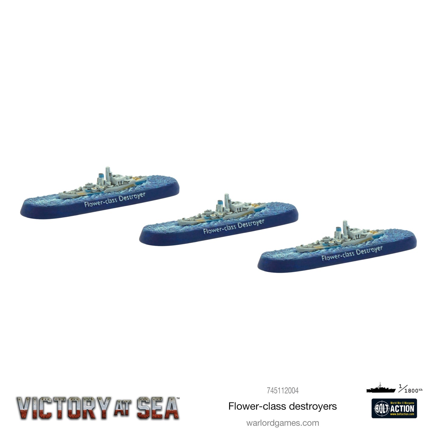 Victory at Sea: Royal Navy - Flower-class destroyers