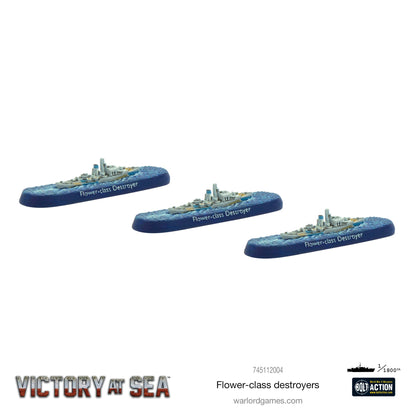 Victory at Sea: Royal Navy - Flower-class destroyers