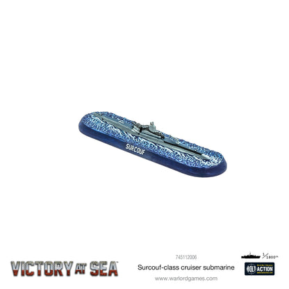 Victory at Sea: Marine Nationale - Surcouf cruiser submarine
