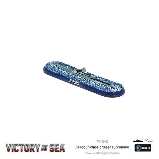 Victory at Sea: Marine Nationale - Surcouf cruiser submarine