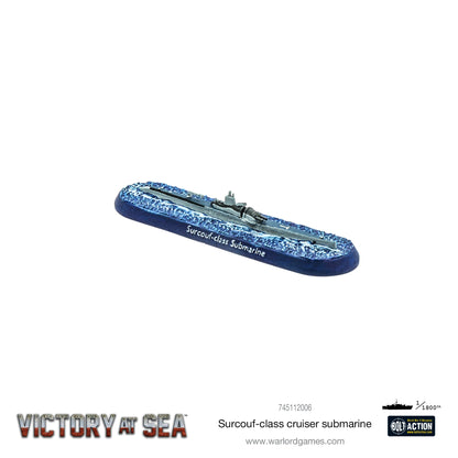 Victory at Sea: Marine Nationale - Surcouf cruiser submarine