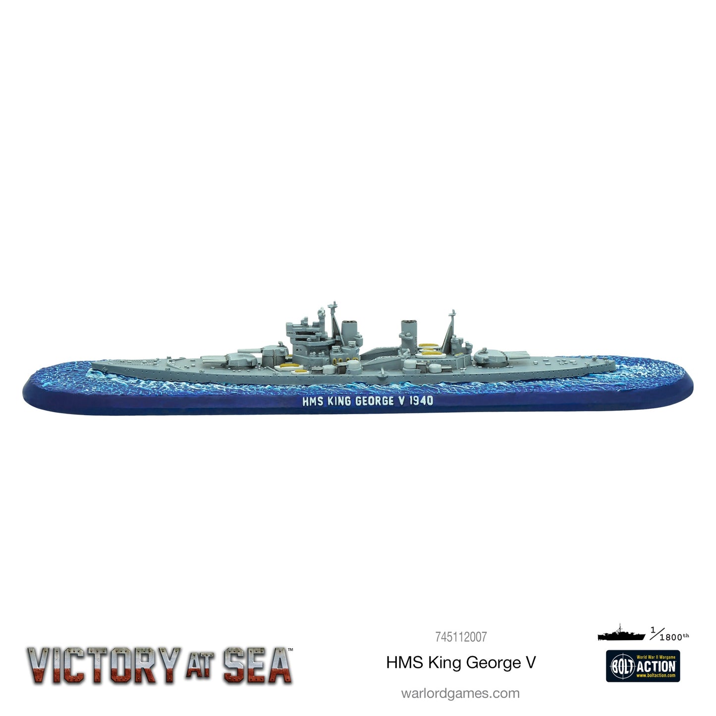 Victory at Sea: Royal Navy - HMS King George V