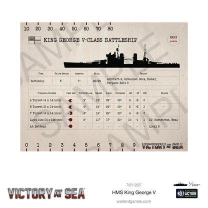 Victory at Sea: Royal Navy - HMS King George V