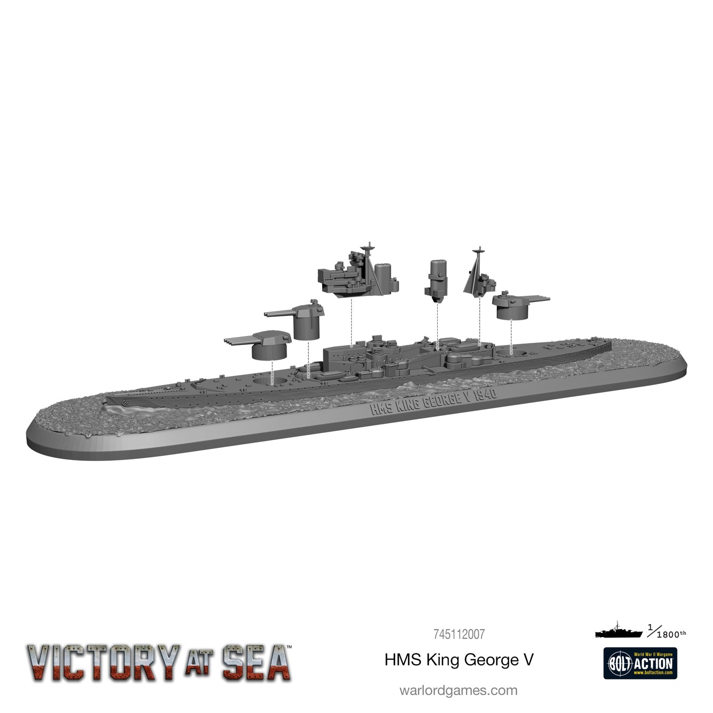 Victory at Sea: Royal Navy - HMS King George V