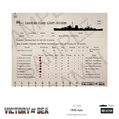 Victory at Sea: Royal Navy - HMS Ajax