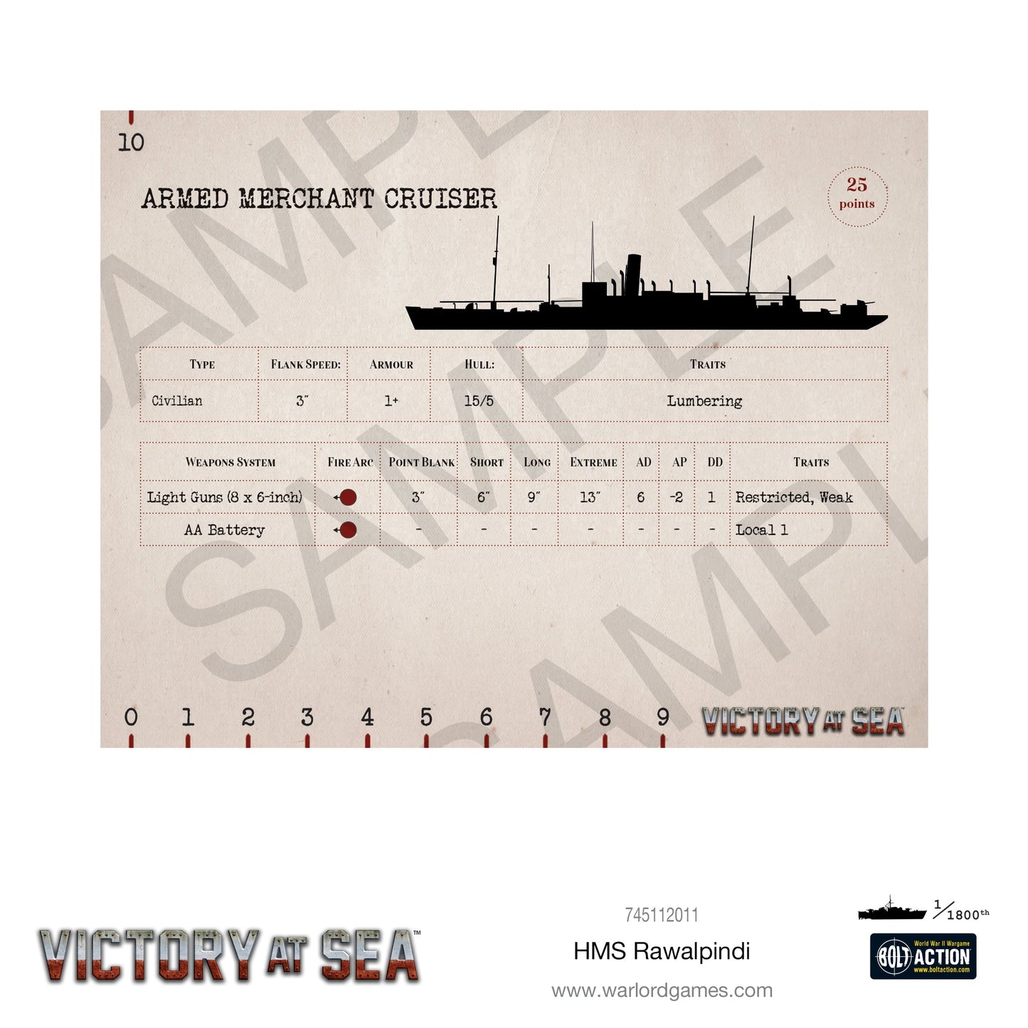 Victory at Sea: Royal Navy - HMS Rawalpindi