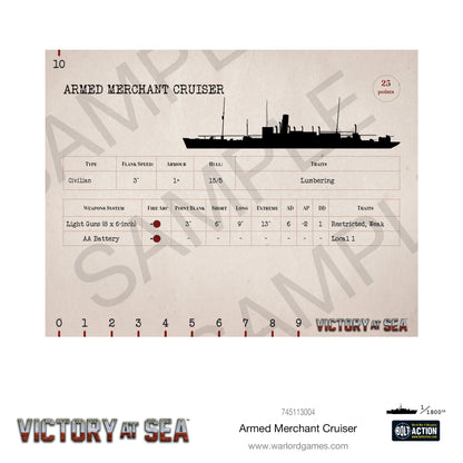 Victory at Sea: Merchant Vessels - Armed Merchant Cruisers