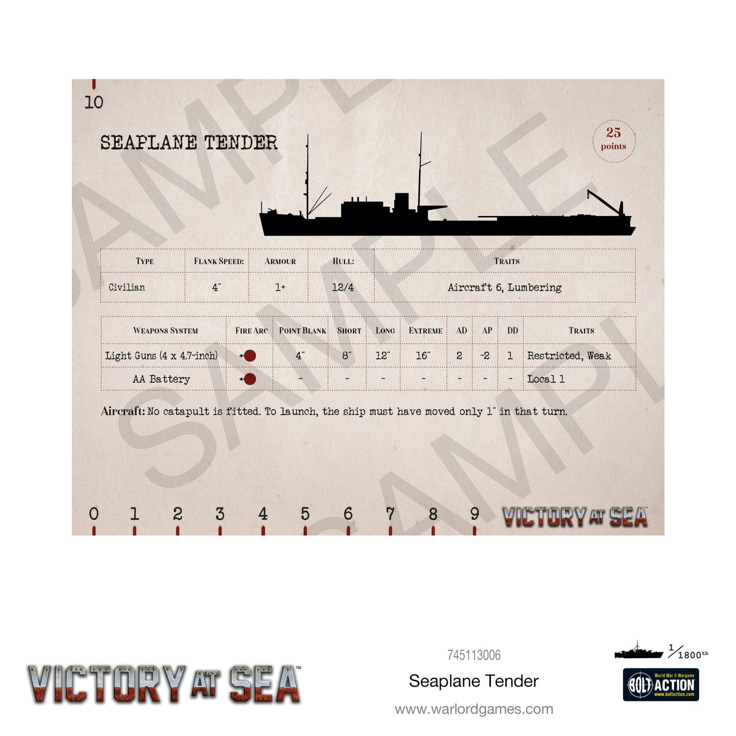 Victory at Sea: Merchant Vessels - Seaplane Tender